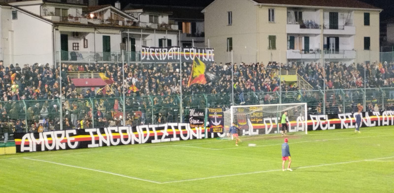 Sanzioni durissime della Giustizia Sportiva a margine della gara tra Giulianova e Barletta.