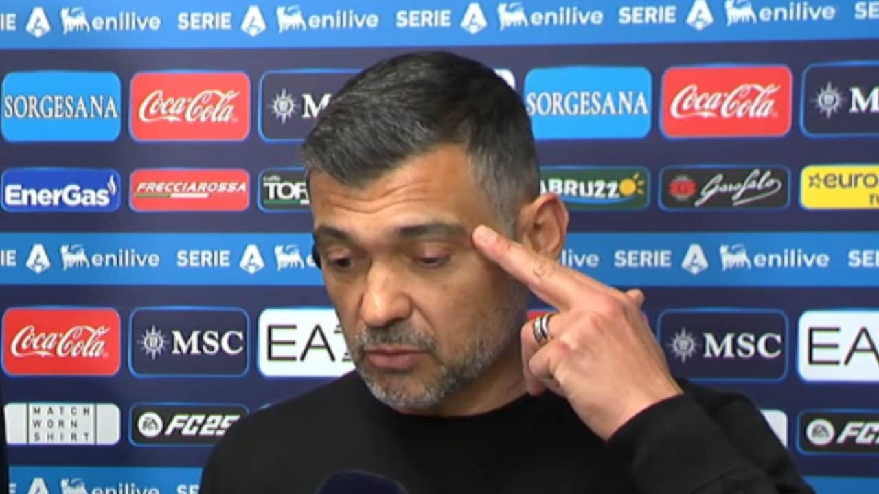 Sergio Conceiçao racconta cosa è successo dal suo risveglio stamattina a Napoli