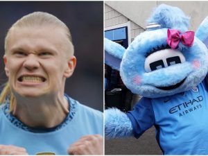 Erling Haaland denunciato per aver “lasciato la mascotte del City con sospetta commozione cerebrale”