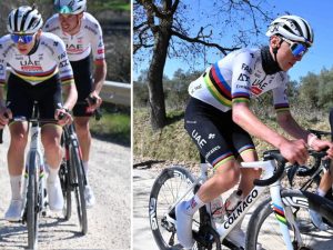 Pogacar impressionante, si divora lo sterrato in allenamento sulle Strade Bianche: “Ha già vinto”