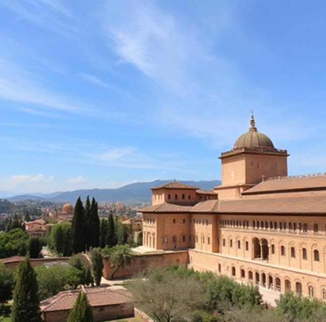 Immerso in cima a una collina che si affaccia sulla vibrante città di Granada