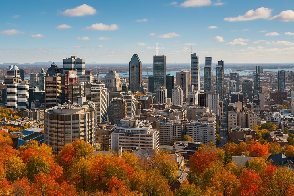 Situata su un’isola nel fiume San Lorenzo, Montréal è la metropoli più grande del Québec